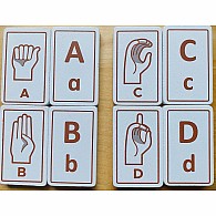 Sign Language Alphabet Tiles