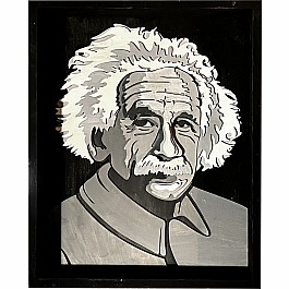 Get Stacked Paint and Puzzle Kit - Albert Einstein