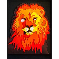 Paint and Puzzle Kit - The Mighty Lion