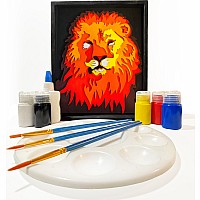 Paint and Puzzle Kit - The Mighty Lion