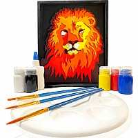 Paint and Puzzle Kit - The Mighty Lion