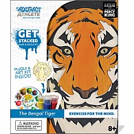 Get Stacked Paint and Puzzle Kit - The Bengal Tiger
