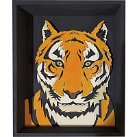 Get Stacked Paint and Puzzle Kit - The Bengal Tiger