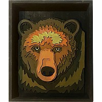 Paint and Puzzle Kit - The Grizzly Bear