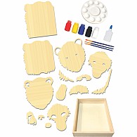 Paint and Puzzle Kit - The Grizzly Bear