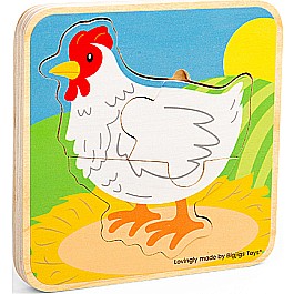 Lifecycle Puzzle - Chicken