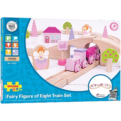 BIGJIGS Fairy Figure of Eight Train Set