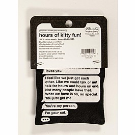 Rambling, Late-Night Text From Your Cat Catnip Toy
