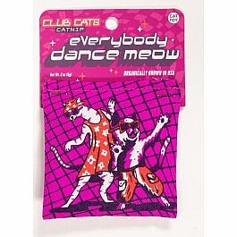 Everybody Dance Meow. Club Cats. Catnip Toy