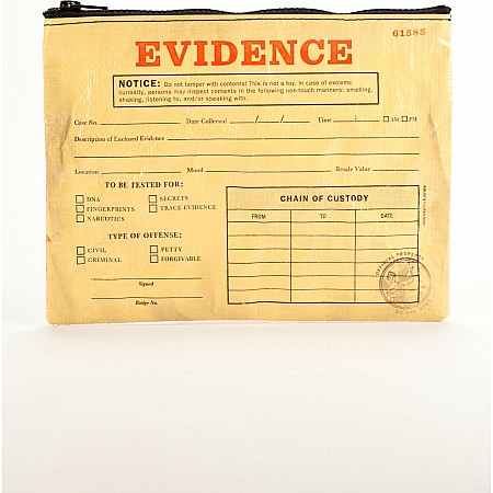 Evidence Zipper Pouch