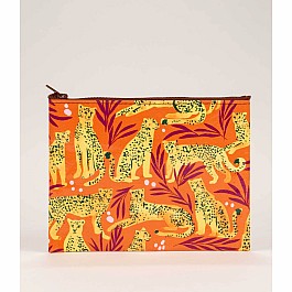 Cheetah Zipper Pouch