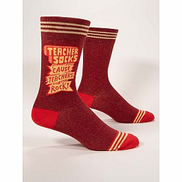 Teachers Socks 'Cause Teachers Rock! Men's Socks