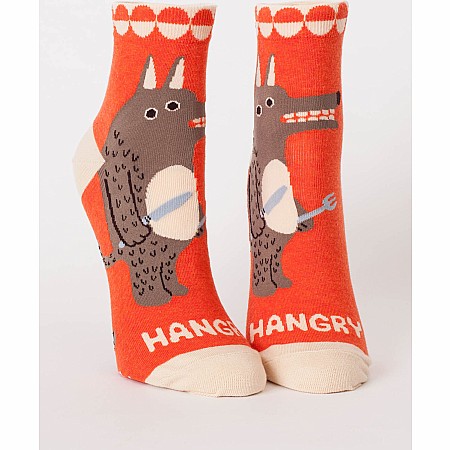 Hangry Womens Ankle Socks