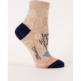 Love My Lil' Friend Family Womens Ankle Socks