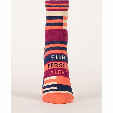 Fun Person Alert Womens Ankle Socks