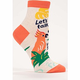 Let's Talk Some Shit Ankle Socks