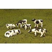 Cows-Black & White (6Pcs/Pk)