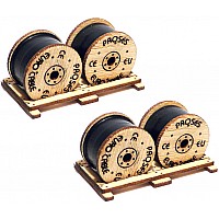 HO Scale Cable Drums (2/Pk)
