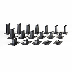 18 Pc. E-Z Track Graduated Pier Set (Compatible With On30)