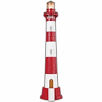 Lighthouse w/Blinking Red Light