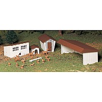 Farm Out-Buildings (Corn Crib, Chicken Coop, Storage Shed)