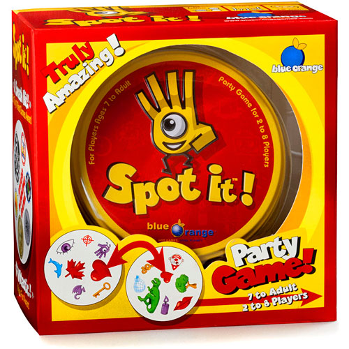 SPOT-IT FAMILY PARTY CARD GAME By BLUE ORANGE GAMES DOBBLE BRAND NEW! 
