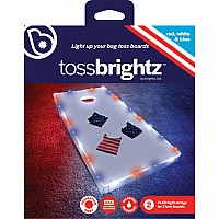 Tossbrightz Patriotic Led Cornhole Board Light Kit