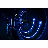 Brightz Orbitbrightz Blue LED Bicycle Spoke Charms, 2pk