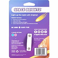 Brightz Spacebrightz Pink Kidz Bicycle Bell with Twinkling LEDs