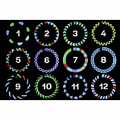 Shape Brightz LED Patterned Spoke Light