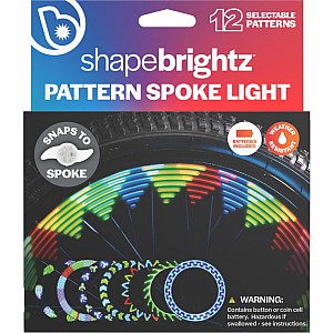 Shape Brightz LED Patterned Spoke Light