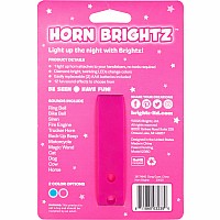 Hornbrightz Pink Kidz Color Changing Bicycle Horn