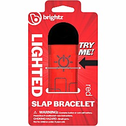 Lighted Slap Bracelets - Red