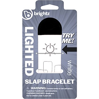 Brightz LED Slap Bracelet (White)