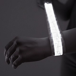 Brightz LED Slap Bracelet (White)