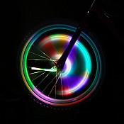 Spinbrightz Color Morphing Led Bicycle Spoke Light Tubes