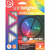 Spinbrightz Color Morphing Led Bicycle Spoke Light Tubes