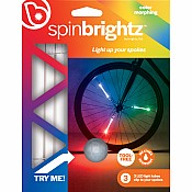 Spinbrightz Color Morphing Led Bicycle Spoke Light Tubes