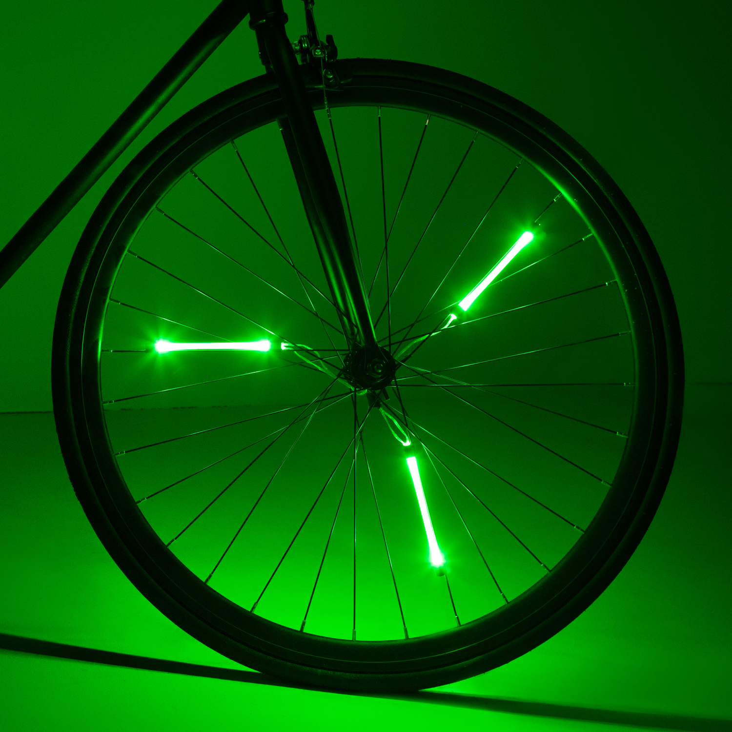 Spinbrightz Green Bicycle Spoke Light Toyrifix