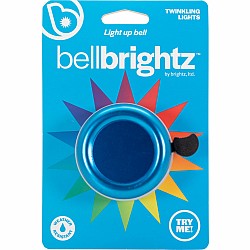 Bellbrightz Blue Bicycle Bell with Twinkling LEDs