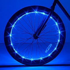Wheelbrightz Blue Led Bicycle Wheel Light