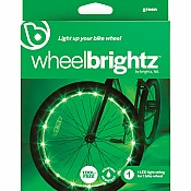 Wheelbrightz Green Led Bicycle Wheel Light