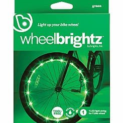 Wheelbrightz Green Led Bicycle Wheel Light