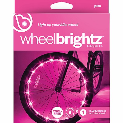 Wheelbrightz Pink Led Bicycle Wheel Light