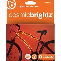 Cosmicbrightz Orange Led Bicycle Frame Light