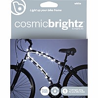 Brightz, Ltd. White Cosmic Brightz LED Bicycle Frame Light