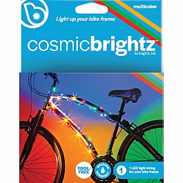 Brightz, Ltd. Multicolor Cosmic Brightz LED Bicycle Frame Light