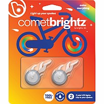 Cometbrightz LED Bicycle Spoke Charms, 2pk