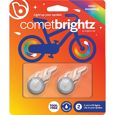 Cometbrightz LED Bicycle Spoke Charms, 2pk