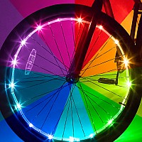 Wheelbrightz Color Morphing LED Bicycle Wheel Light